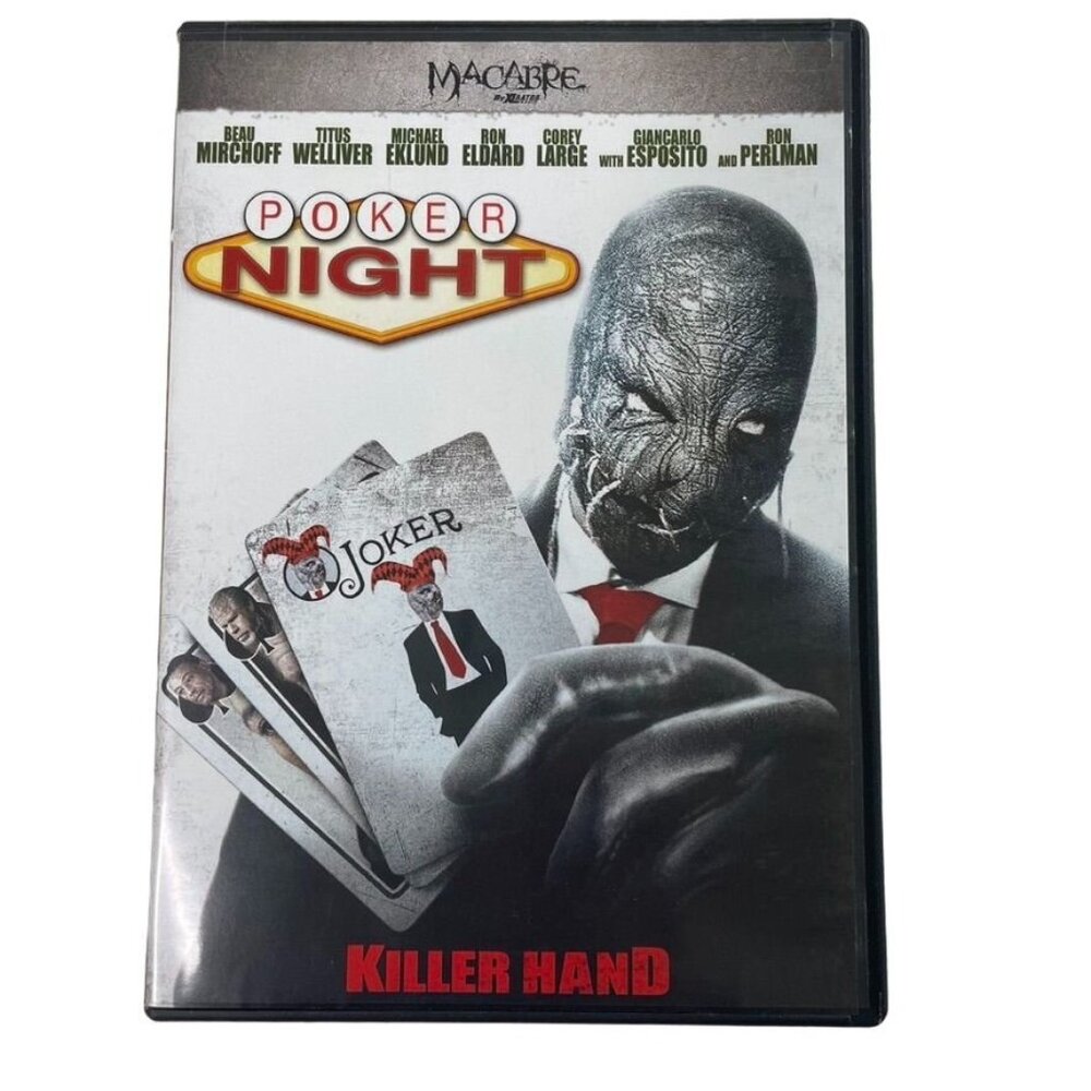 Poker Night Crime Mystery Thriller Poker Night 2014 u TV 14 u Beau Mirchoff Ron